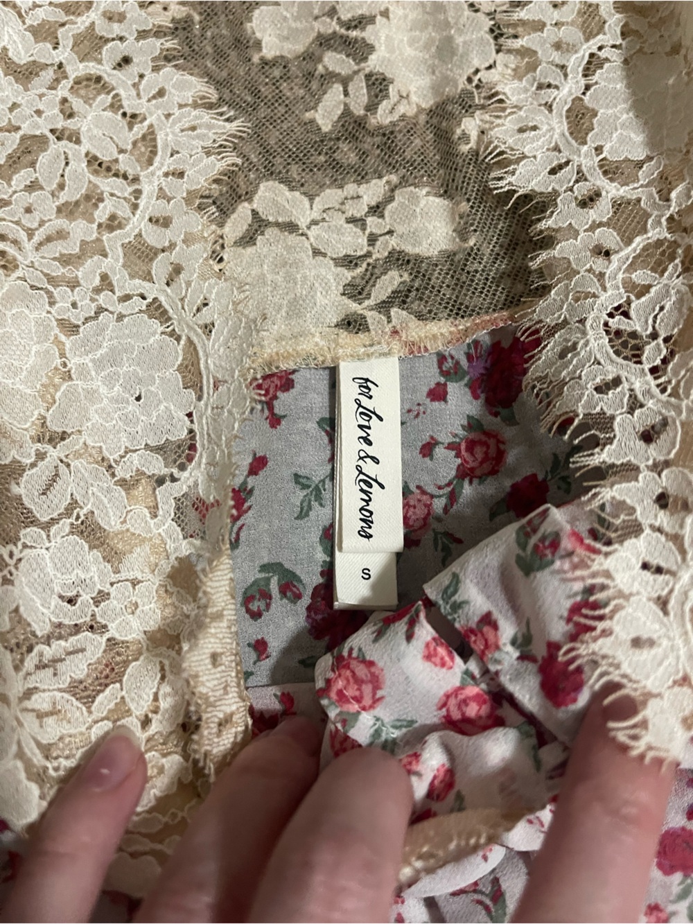 FOR LOVE & LEMONS MELROSE ROBE - Picture 4 of 5